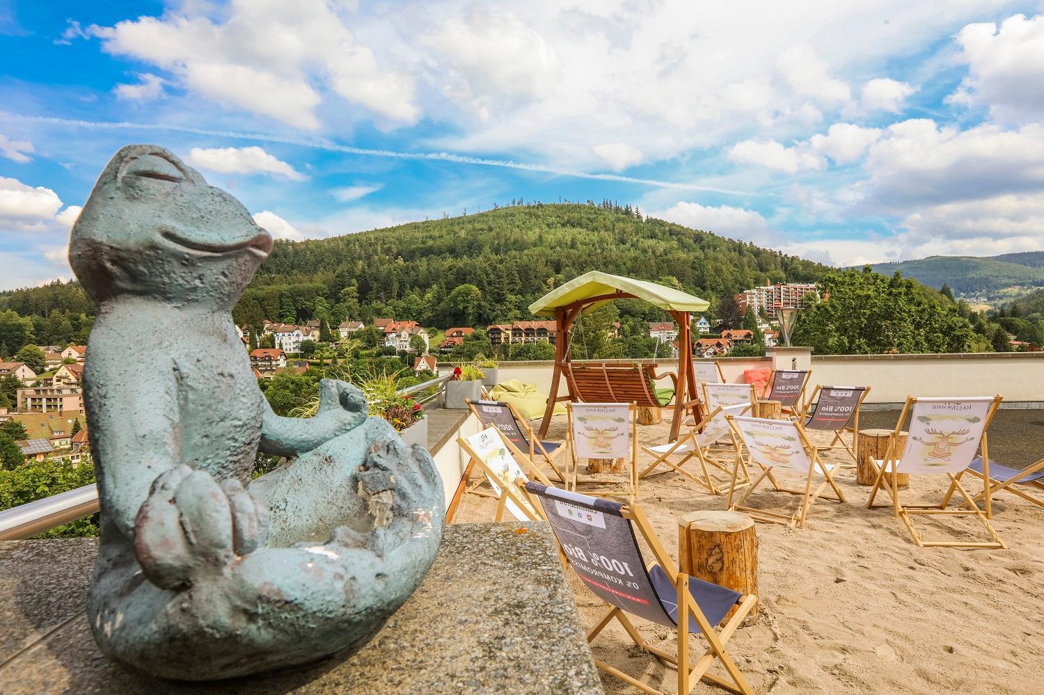 Schwarzwald Panorama Hotell Bad Herrenalb Exteriör bild